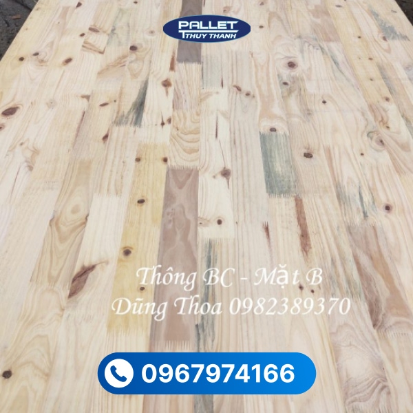 Tấm gỗ thông ghép BC có nhiều mắt gỗ hơn, phù hợp cho các hạng mục tiết kiệm chi phí