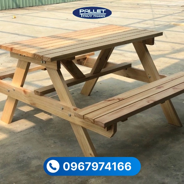 Pallet Thủy Thành - Địa chỉ cung cấp gỗ thông làm bàn ghế uy tín