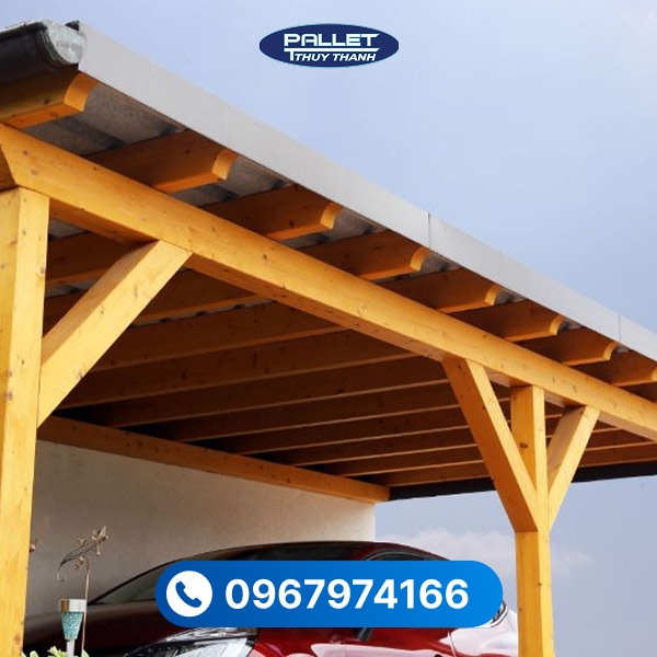 Khả năng chống mối mọt của gỗ thông khi dùng gỗ thông làm mái che