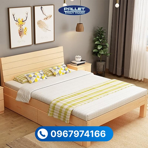 Gỗ thông sấy là lựa chọn phổ biến nhờ giá thành hợp lý và dễ gia công.