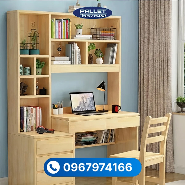 So với MDF, bàn học gỗ thông có ưu điểm về độ tự nhiên nhưng cần xử lý chống ẩm tốt