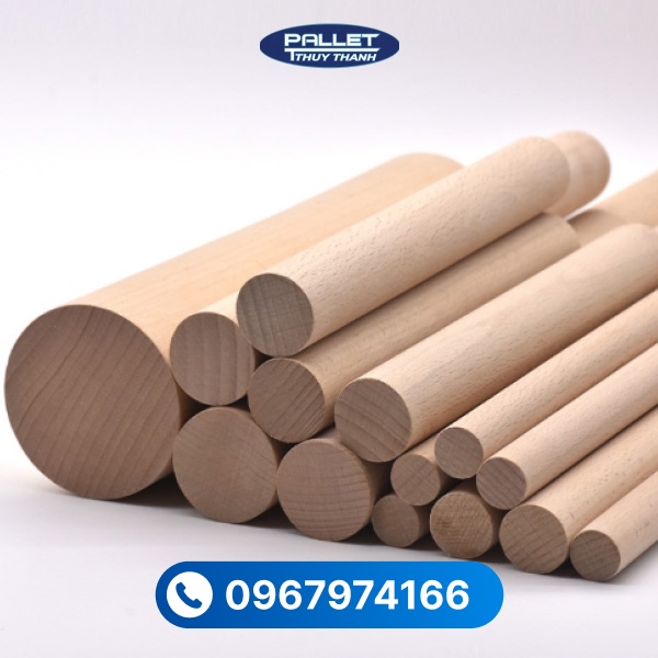 Gỗ thông tròn vẻ đẹp tự nhiên, dễ gia công và giá thành hợp lý