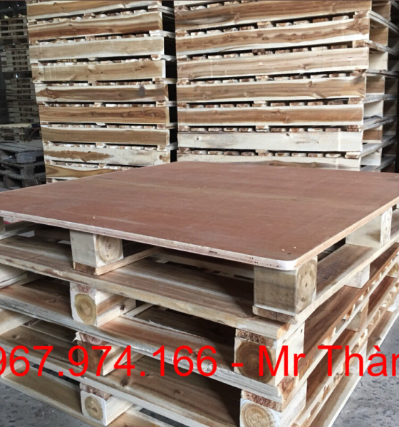 Pallet ván ép 800x1200x140 ván 15mm
